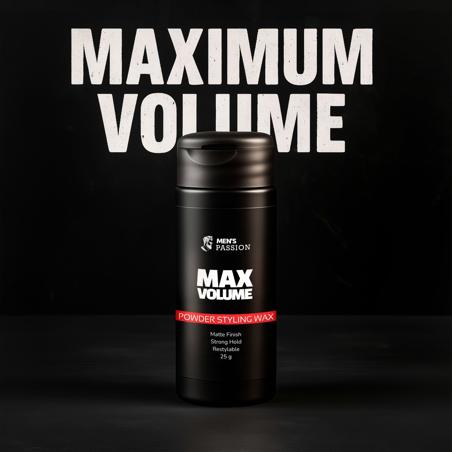 Barber-Approved Hair Styling Powder for Instant Volume