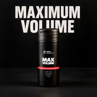 Barber-Approved Hair Styling Powder for Instant Volume