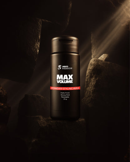 Barber-Approved Hair Styling Powder for Instant Volume