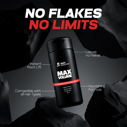 Barber-Approved Hair Styling Powder for Instant Volume